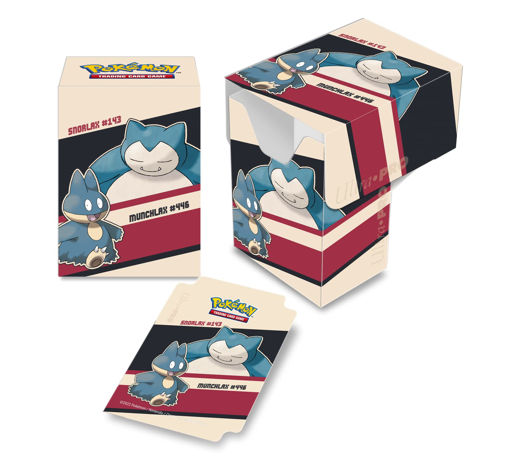 Picture of Pokemon TCG Snorlax & Munchlax Deck Box
